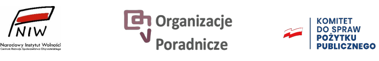 logo NIW, Organizacje poradnicze, Komisja do spraw pożytku publicznego